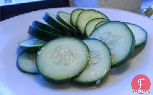 Ensalada de Pepino Picante Fácil