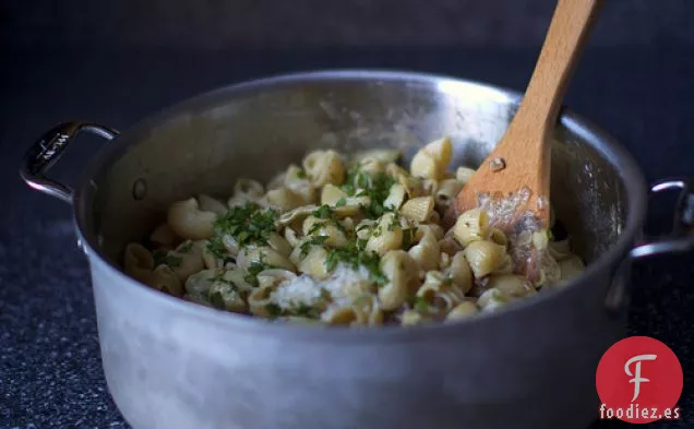 Pasta Marsala De Champiñones Con Alcachofas