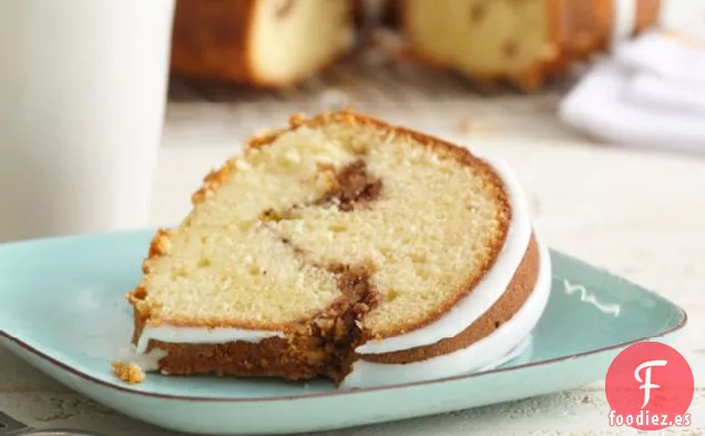 Pastel de Crema Agria y Nuez de Canela