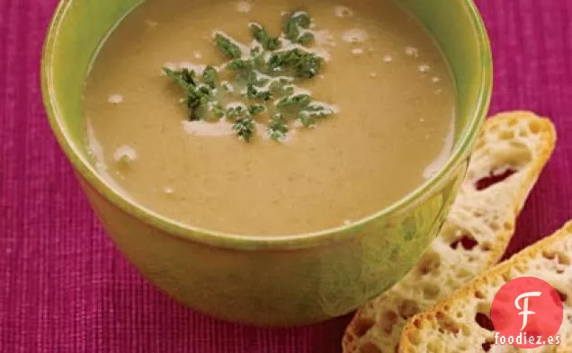 Sopa Cremosa de Alcachofas