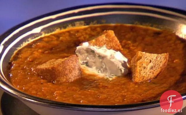 Sopa de Tomate Asada Rápida