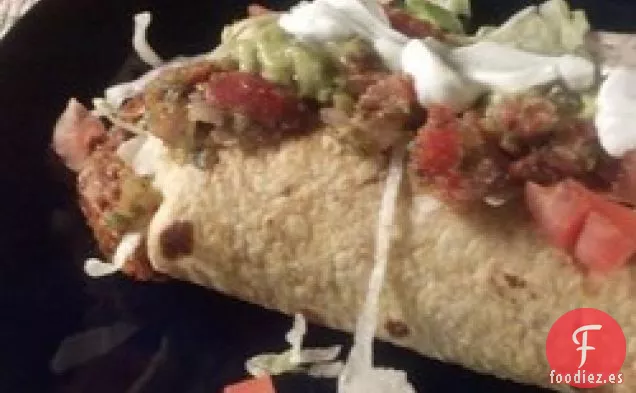 Chimichangas de Ternera y Frijoles