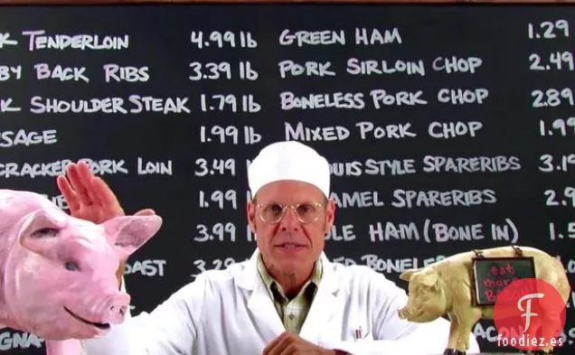 Costillas de Espalda de Bebé en el Patio Trasero