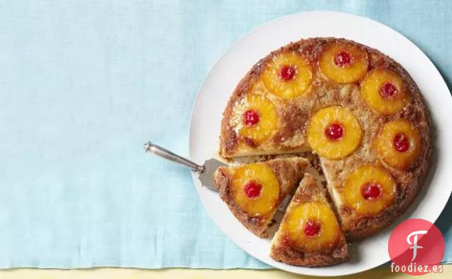 Pastel de Piña Al Revés