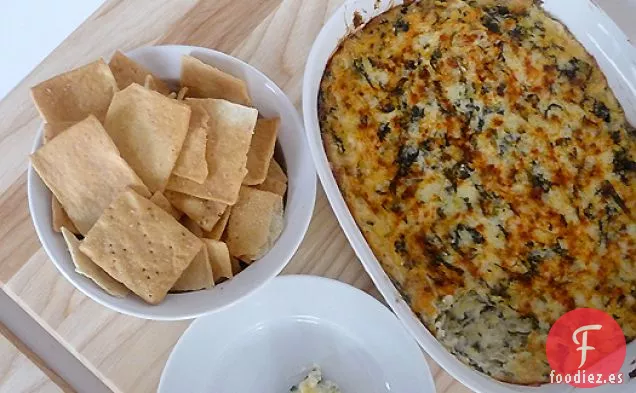 Salsa de Espinacas y Alcachofas