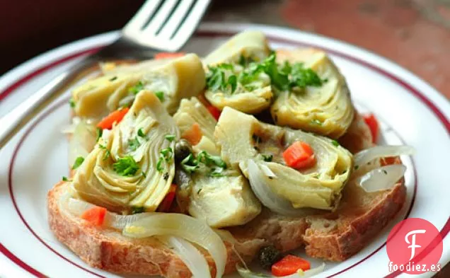 Barigoule De Alcachofa Rápido Y Picante