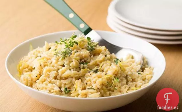 Orzo con Tomillo y Ralladura de Limón