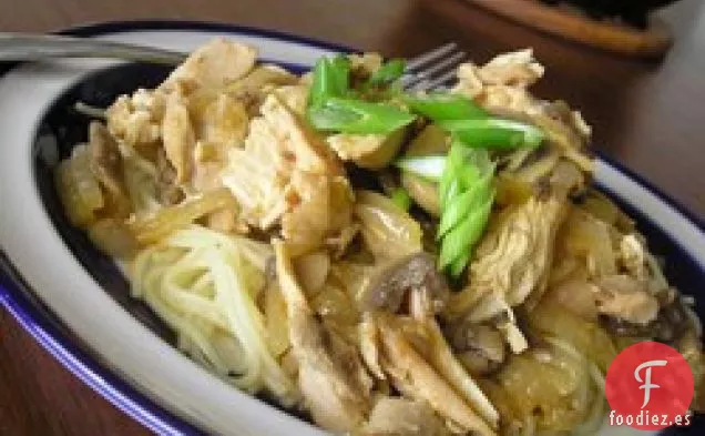 Pollo al Pimentón con Champiñones