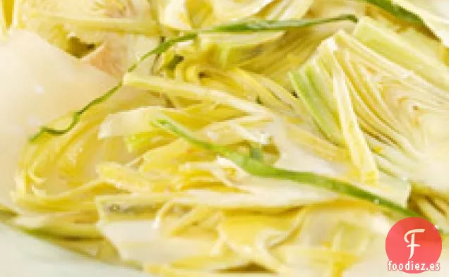 Ensalada de Alcachofa Afeitada