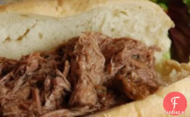 Carne Italiana de Cocción Lenta para Sándwiches