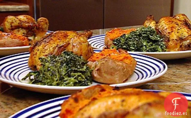 Asado Cornish Gallinas