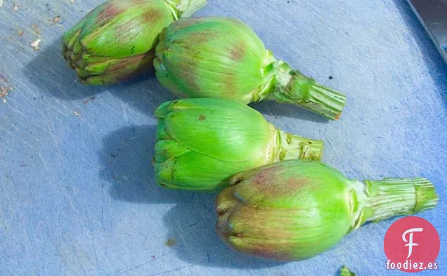 Cocina el Libro: Alcachofas Bebé, Estilo Siciliano
