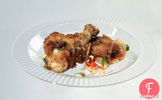 Alitas de Pollo con Limón Y Pimienta