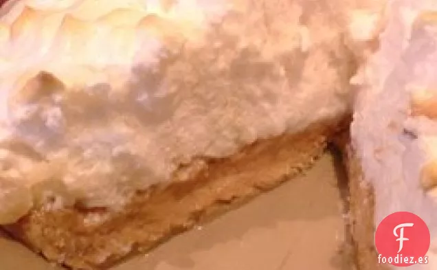 Pastel de Merengue con Mantequilla de Maní