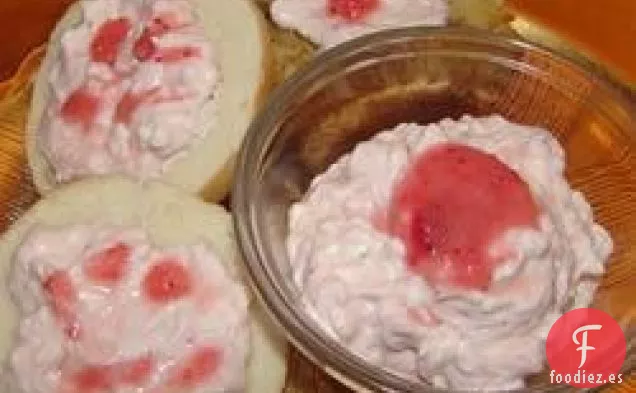 Crema de Queso con Sabor a Fruta Para Untar