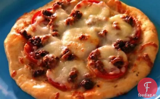 Mini Pizzas Mexicanas