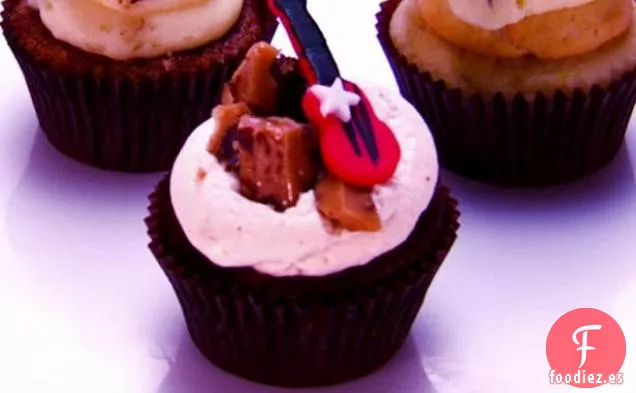 Cupcake de Caramelo de Chocolate