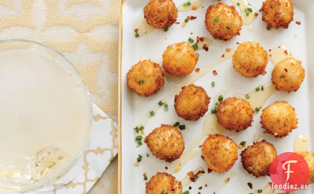 Poppers de Queso de Cabra con Miel