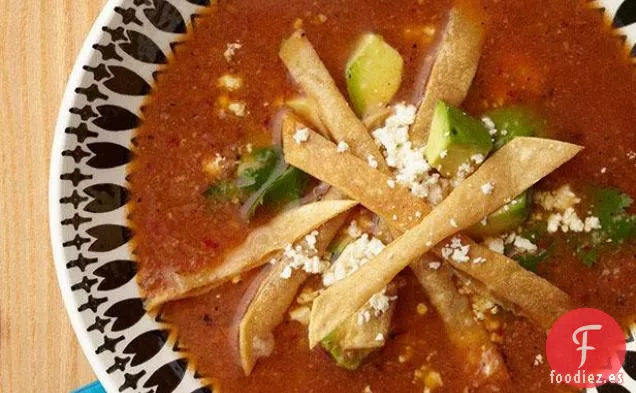 Sopa de Tortilla Clásica