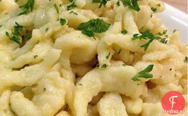 Spaetzle de Papa Oriold