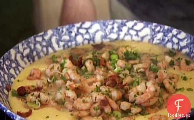 Camarones y Sémola