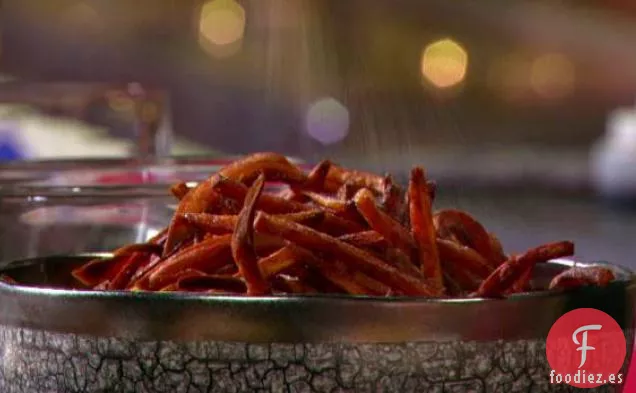 Patatas Fritas de Camote con Vinagre de Malta