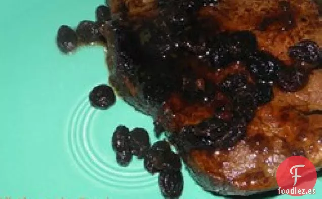 Bistec de Whisky con Pasas de Uva