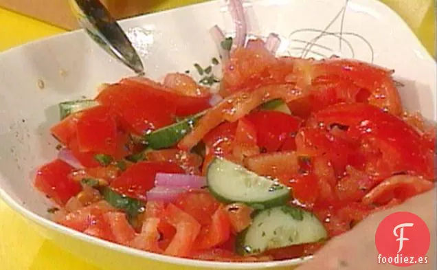 Ensalada de Pepino y Tomate