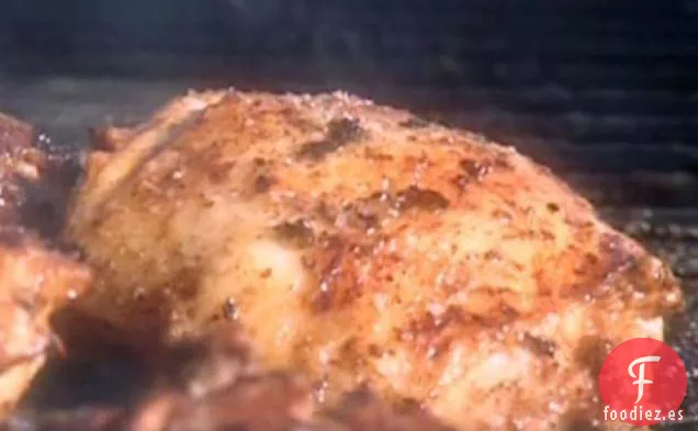 Pollo a la Barbacoa Marinado con Lima Ancha