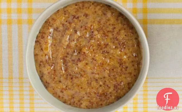 Salsa BBQ de Melocotón y Mostaza