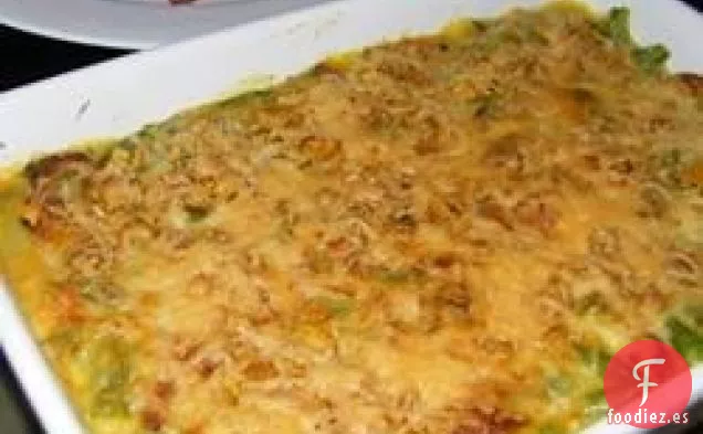 Cazuela de Frijoles Verdes con Queso de Anika