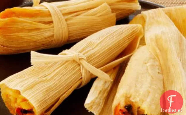 Tamales de Queso Cheddar Ahumado