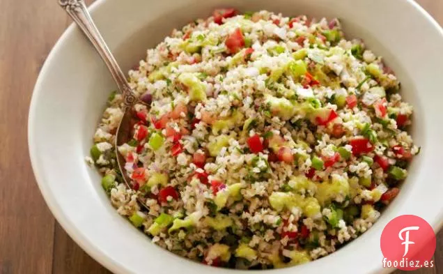 Ensalada de Bulgur con Vinagreta de Cebolla Verde