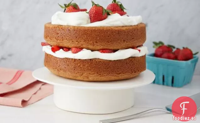 Pastel de Fresa