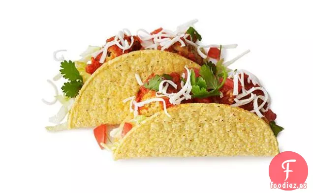 Tacos de Albóndigas de Pollo Chipotle