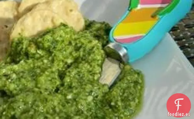 Pesto de Jalapeño de Cilantro con Lima