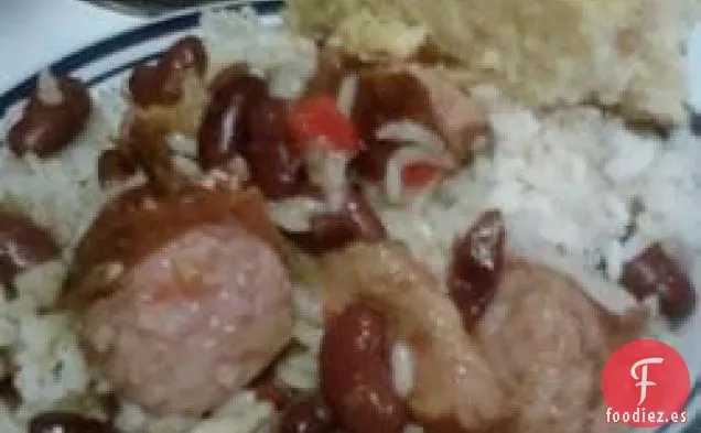 Los famosos Frijoles Rojos y Salchichas de Richard y Suzanne
