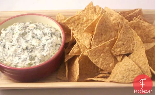 Salsa Picante De Espinacas Y Alcachofas