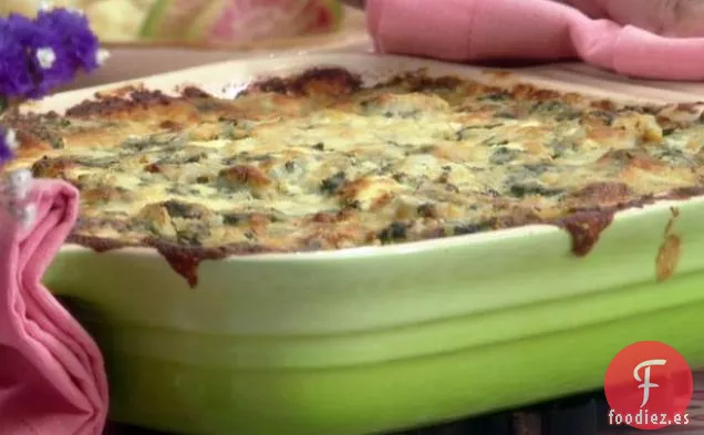 Salsa de Alcachofas de Espinacas Ahumadas