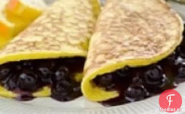 Tortitas Plegables de Arándanos