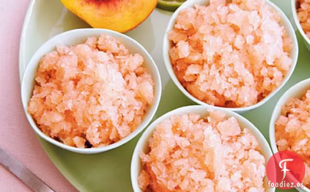 Granizado de Limonada de Melocotón