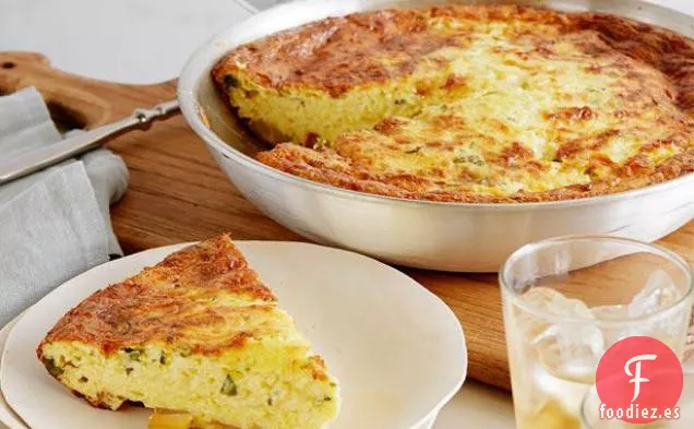 Frittata de Patata y Albahaca