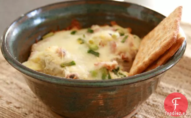 Salsa Caliente De Alcachofa Con Guisantes De Ojos Negros