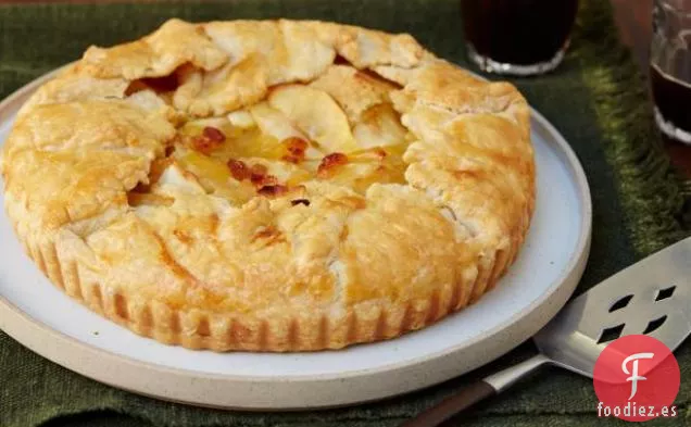 Tarta de Mantequilla Marrón de Manzana