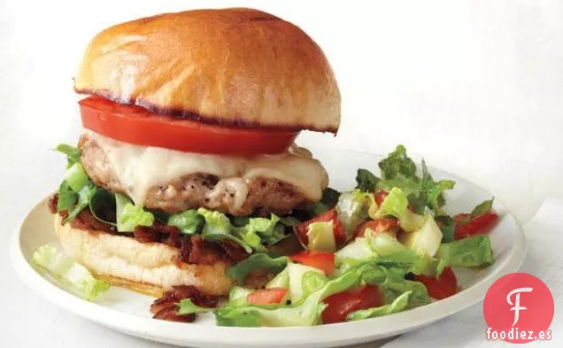 Hamburguesas De Cerdo Con Mermelada De Tocino
