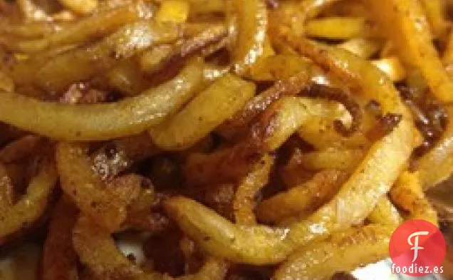 Papas Fritas con Chile Picante