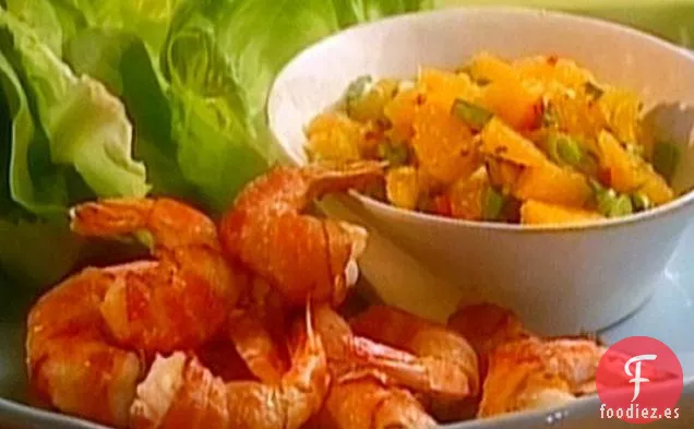 Camarones Envueltos en Tocino