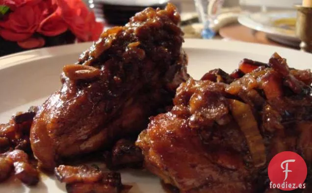 Pollo Estofado a la Cerveza