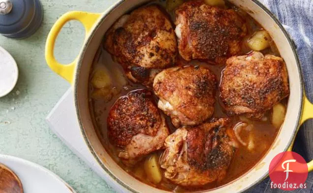 Pollo al Pimentón Estofado