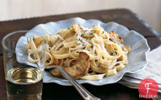 Fettuccine Con Carciofi